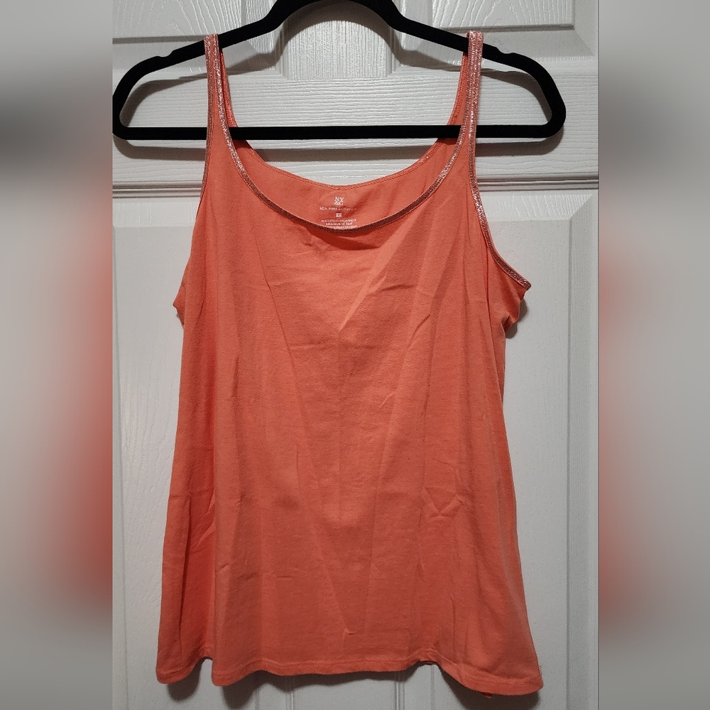 New York & Company Coral Camisole
